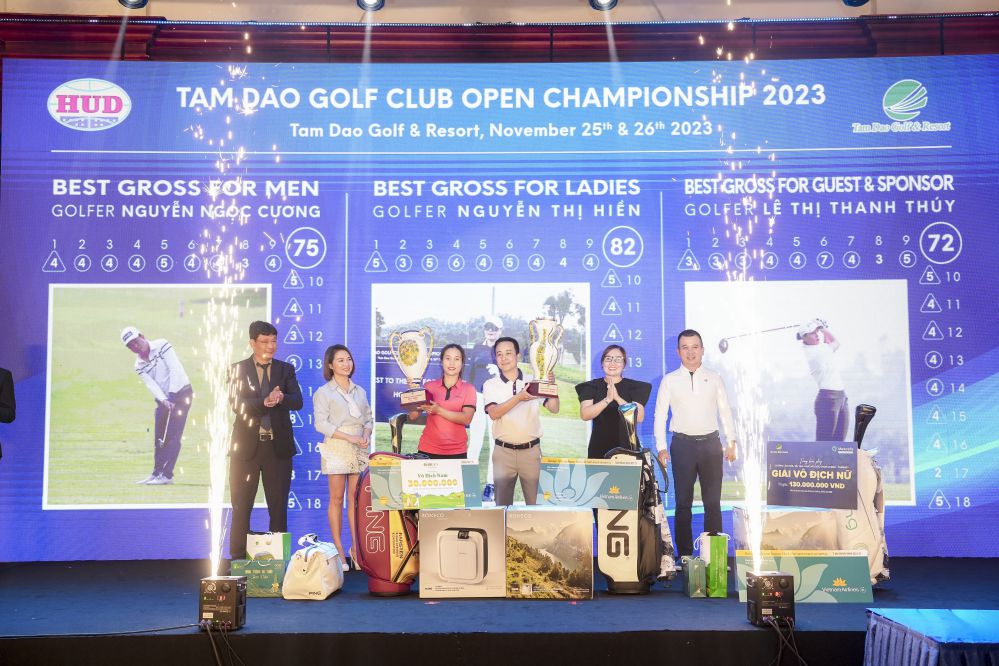 RESULT OF TAM DAO GOLF CLUB OPEN CHAMPIONSHIP 2023